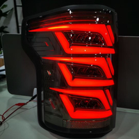 Offre Spéciale 4X4 Offroad Pièces Foncé Fumée LED Feu arrière Aftermarket ABS Lampe De QUEUE Pour F150 2015-2019