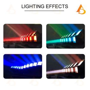 Luz de haz móvil LED RGBW de 12x60W de fábricas chinas, luz de haz móvil multicolor - Product Image 6