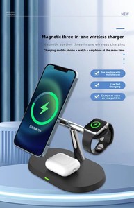 <span class=keywords><strong>ราคา</strong></span>โรงงาน ที่ชาร์จไร้สาย 3-in-1 รุ่น ZZX-Z-10 สำหรับสมาร์ทวอทช์ โทรศัพท์มือถือ แท่นวางตั้งโ<span class=keywords><strong>ต</strong></span>๊ะ ชาร์จเร็วแม่เหล็ก 15W - Product Image 5