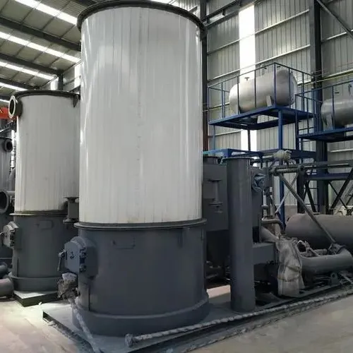Caldeira industrial vertical do óleo da biomassa 120kw para 1400kw