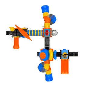 स्विमिंग पूल वाटर स्प्रे प्लेग्राउंड किड्स का आउटडोर मनोरंजन पानी स्लाइड आवासीय पानी पार्क पूल के लिए चढ़ाई मनोरंजन - Product Image 2