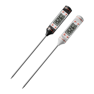 Thermomètre numérique à sonde TP101 avec écran LCD pour cuisine, barbecue et pâtisserie, précision 0,1°C (pile non incluse) - Product Image 2