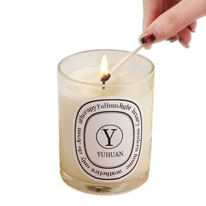 Vela Aromática Yuhuan de Cera de Soya en Cilindro, 120h de Duración, Decoración para el Hogar, Aromaterapia - Product Image 3