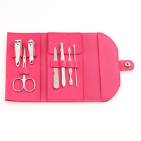 WELLFLYER MS-783 kit d'outils de soin des ongles en acier inoxydable kit coupe-ongles manucure pédicure ensemble vente en gros