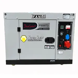 8.5 kw dizel jeneratör taşınabilir otomatik başlangıç