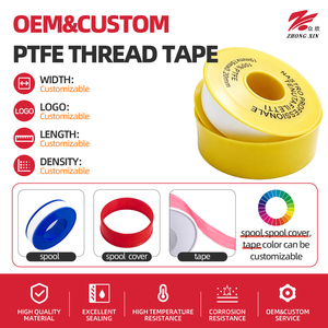 Zhongxin SGS Certified High Density 19mm PTFE <strong>Gas</strong> Pipeline <strong>Sealant</strong> -190C to +370C Cylinder Seal 30m Thread Seal Tape - Product Image 4