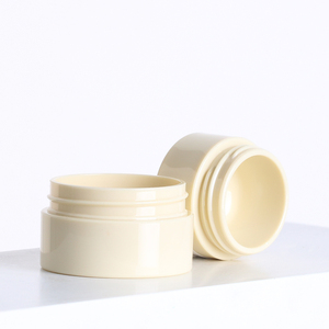 Color de inyección Naranja Tapón de rosca Cosmético Beige Redondo Vacío Plástico Gel para uñas Pegamento UV Frascos Loción Crema para ojos Tarro en polvo - Product Image 6