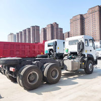 Nuevo Camión Tractor Sinotruk Howo Diésel 6X4 con Volante a la Izquierda, Transmisión Automática, Motor Weichai Euro 2, en Venta