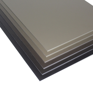 Tôle d'aluminium anodisé satiné gris sidéral, noir anthracite, bronze clair, bronze foncé pour façade moderne et intérieur de bureau AA20 5052 - Product Image 1