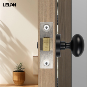 Serratura a sfera a scomparsa resistente a forma di uovo d'oca con foro di emergenza, interasse 60mm, 3 chiavi per porte di casa e appartamento - Product Image 1