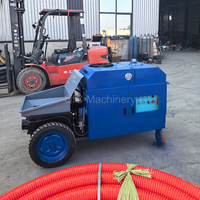 Pompe à béton portable mini haute performance 5-8m³/h – Machine de pompage de béton très efficace