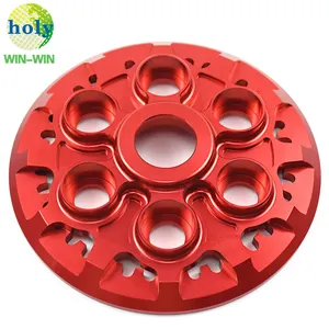 CNC Aluminum Machining Motorcycle Engine Cover Crankcase Motorcycle Pressure Plate for Monster Dry Clutch Model Motorcycle Tools