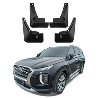 LUMA Garde-boue avant et arrière en plastique de haute qualité pour Hyundai Palisade avec pédale 2019-2023