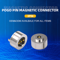 Cable USB Automotriz POMAGTOR de Alta Eficiencia, 10 mm, 3 Pines, Macho y Hembra, Cargador Magnético Portátil para Reloj Inteligente, Adaptador de Carga