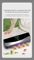 Machine de mise sous vide automatique sans fil portable rechargeable pour aliments secs et humides
