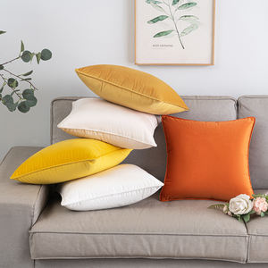 Housse de coussin en <span class=keywords><strong>velours</strong></span> de luxe décoration de <span class=keywords><strong>canapé</strong></span> 18x18 20x20 taie d'oreiller <span class=keywords><strong>velours</strong></span> maison <span class=keywords><strong>canapé</strong></span> doux confortable accepter personnalisé jeter taie d'oreiller - Product Image 2