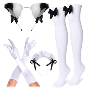 Robe de demoiselle d'honneur japonaise noire de haute qualité, style lolita, costume de cosplay d'anime pour enfants, Amine - Product Image 5