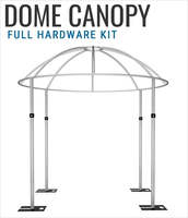 Support de toile de fond réglable pour mariage, cercle rond en arc de 3 m de diamètre, portable, pour la décoration de votre événement de mariage de rêve