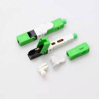 Adaptador de Fibra Óptica de Alta Pérdida para Montaje en Campo FTTH, Certificado ISO9001, Conector Rápido SC APC/UPC, Red IP