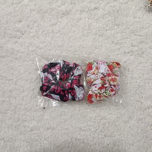 Scrunchie Besar Bergaya Eropa Musim Semi, Hiasan Rambut Serat Bambu Berbunga dengan Karet Elastis Tinggi untuk Anak Perempuan - Product Image 4