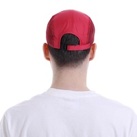 Gorras Deportivas Personalizadas de Secado Rápido con Logotipo Bordado Impreso de 5 Paneles, Gorras Deportivas de Nueva York para Correr, Gorra de Béisbol Unisex