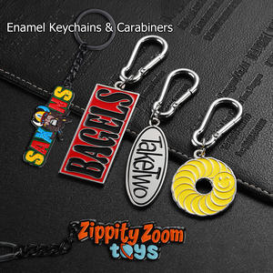 بيع بالجملة يموت الصب سبائك الزنك مخصص 2d 3D حرف الكلمات السحرية أي شكل لون تصميم المينا كيرينغ - Product Image 2