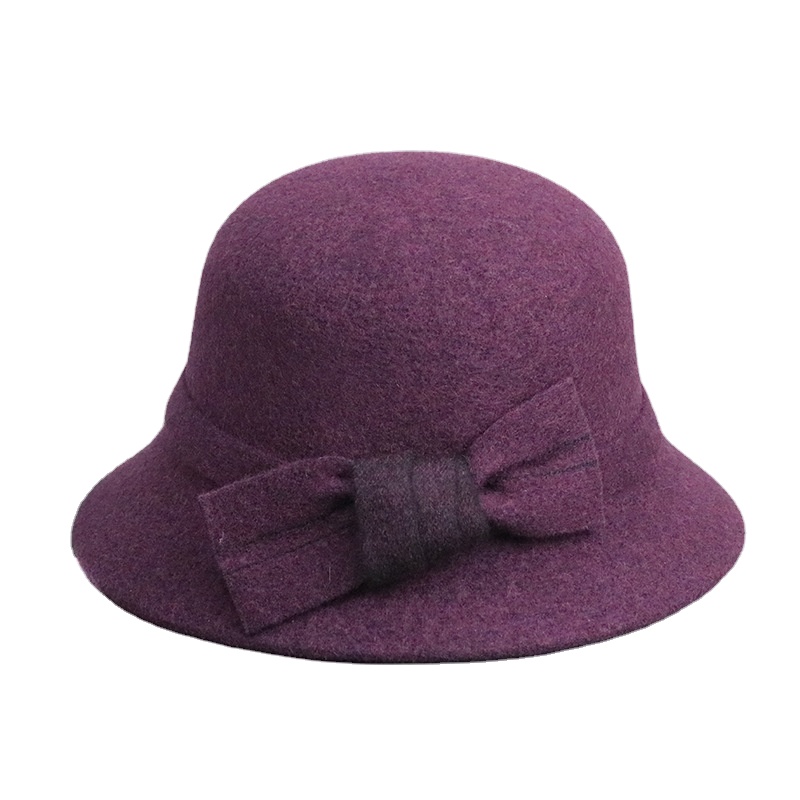Elegant Purple Church Hats Quality Style for Women