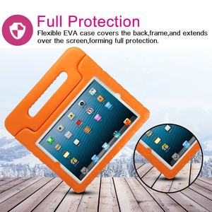 เคสแท็บเล็ต HGD สำหรับ iPad 2/3/4 Gen (9.7 นิ้ว) สำหรับเด็ก ทำจากวัสดุ EVA พร้อมขาตั้งแบบปรับได้  วัสดุโฟมยาง EVA กันกระแทก พร้อมหูหิ้วสำหรับเด็ก - Product Image 6