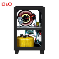 Commande de servomoteur D & C 10KVA 15KVA 30KVA 110V-260V SVC AVR régulateurs/stabilisateurs de tension ca