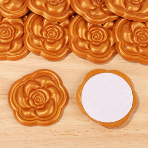 Sello de Cera Autoadhesivo 3D con Forma de Rosa, Listo para Enviar, Barato, Personalizado, para Regalo - Product Image 4