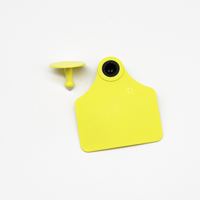 Étiquette RFID UHF ISO18000-6C personnalisée avec logo pour la gestion du bétail