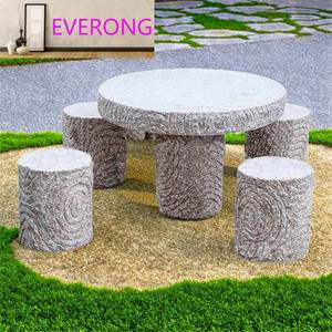 Đá <span class=keywords><strong>Granite</strong></span> hiện đại bảng băng ghế dự bị cho sân vườn Tòa Án trang trí nội thất đánh bóng bề mặt với thiết kế đồ họa giải pháp - Product Image 4