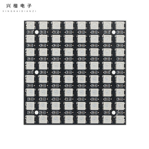 บอร์ดพัฒนาอินเตอร์เฟซ5V SPI แผงวงจร64x1แผงวงจร5050 RGB LED Matrix - Product Image 3