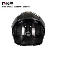 Casco de Motocicleta Profesional de Fibra de Carbono Real, Casco de Carreras Ligero Integral, Homologado por el DOT, Casco de Seguridad de Alto Rendimiento