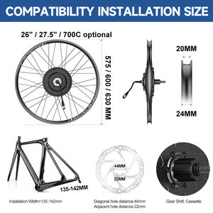 <span class=keywords><strong>Bafang</strong></span>-<span class=keywords><strong>Kit</strong></span> vélo électrique 48V, 750W, 26/27 pouces, 700C, <span class=keywords><strong>moteur</strong></span> de moyeu arrière, avec écran LCD - Product Image 2