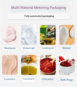 Machine d'emballage entièrement automatique à double usage pour pâte et liquide, <span class=keywords><strong>sauce</strong></span> au poivre noir, <span class=keywords><strong>sauce</strong></span> pour steak, pommade chinoise - Product Image 4