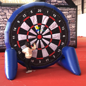 Enfants et adultes PVC gonflable Football Football <span class=keywords><strong>Golf</strong></span> cibles Air Dart Board Castle Style Stand jeu <span class=keywords><strong>à</strong></span> <span class=keywords><strong>vendre</strong></span> - Product Image 2