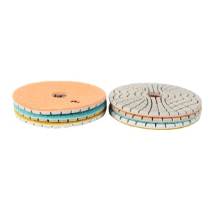 Đúng tỏa sáng 100 mét chất lượng tốt kim cương đánh bóng <span class=keywords><strong>Pads</strong></span> 3 bước ướt hoặc khô cho Granite Marble nhà sản xuất - Product Image 3
