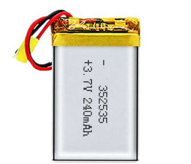 702337 680mAh polymer lithium battery 3.7V 702337 lipo battery for