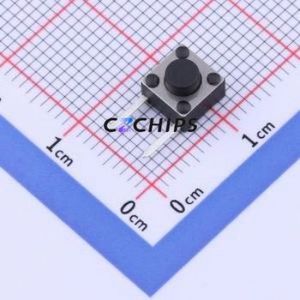 KAN0661-0501B Tactile Switch Through hole Component (THT) Switch 1.6N 6mm 6mm 5mm - Product Image 1