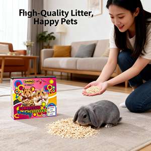 Flocons de bois de pin 100 % naturels, écologiques, sans poussière, à forte absorption, anti-odeurs, en forme de bande, 1 kg, de l'usine Dongnai PETS - Product Image 1