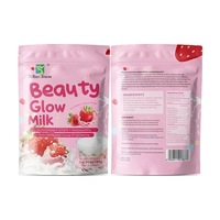 Produits de soin de la peau Wins Town Glow Skin, lait de beauté à la fraise, soin de la peau éclatante, peau blanche et jeune, éclaircissant