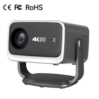 Projecteur intelligent Android 14 P20 Pro avec ajustement automatique de l'image, grand écran de 150 pouces, miroir d'écran sans fil, soirée cinéma en famille