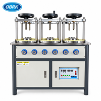 Testeur automatique de perméabilité à l'eau du béton, appareil de test d'imperméabilité électrique pour matériaux de construction en laboratoire