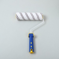 Fabricant chinois de brosses à rouleaux en polyester de qualité industrielle et DIY pour la peinture des murs et des maisons, application de mastic