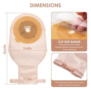 Bán Sỉ Nhà Máy Giá Rẻ Túi Hai Mảnh Đựng Đồ Túi <span class=keywords><strong>Colostomy</strong></span> Cho Người Chăm Sóc Y Tế Với Bộ Dụng Cụ Sơ Cứu - Product Image 3