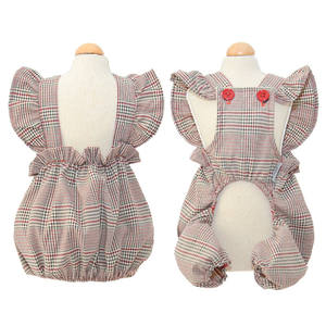 ملابس خروج جديدة موسمية للحيوانات الأليفة سروال كلاسيكي منقوش على شكل يقطينة للكلاب والقط - Product Image 6