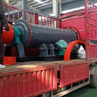 Molino de Bolas Controlado por PLC de 2400x3000, Fabricado en Hongke, Henan, China, con Motor AC, Caja de Engranajes, Capacidad de 15-65t/h, 1 Año de Garantía, Directo de Fábrica