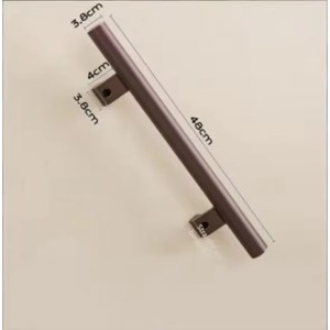 Steel Aluminum Elderly Disabled Slip-Proof Toilet Safety Bathroom Grab Bars Handrail Shower Handle Nylon for Elderly Disabled - Product Image 1