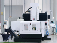 Fraiseuses CNC à haute efficacité GMC1612, machines de fraisage multifonctionnelles à double colonne CNC